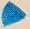 Cheerleader Pompon blau