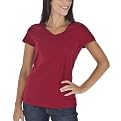 Merona Short Sleeve V-Neck Tee - Red