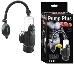 Pump Plus Vibe, 7" - Adult Sex Toy Kit