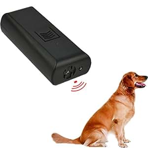 Amazon.com : Ultrasonic Anti Bark Stop Barking Dog Training Repeller ...