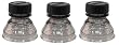 Sport Capp - Snap Capp - Tailgating Pack - 3 Pack of Smoke (Black) Snap Capps - The Ultimate Tailagting Item