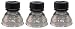 Sport Capp - Snap Capp - Tailgating Pack - 3 Pack of Smoke (Black) Snap Capps - The Ultimate Tailagting Item