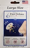 First Defense Nasal Screens - Multi-Size and Quantity Packs (1-Pack, Large)