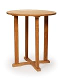 Caluco 36 &acute; Round Teak Patio Bar Table - B0017K2SLG