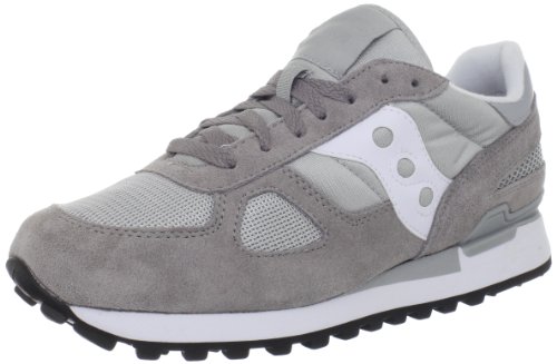 Saucony Originals Men's Shadow Original Sneaker,Grey/White,7.5 M US