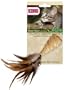 Kong Naturals Cat Toy - Straw Cone w/Feather