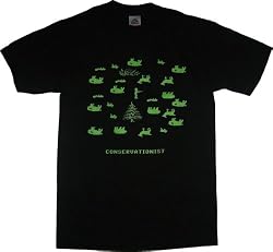 Oregon Trail Conservationist Black T-Shirt