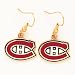 Montreal Canadiens Dangle Earrings