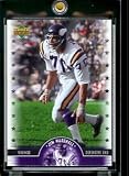 2005 Upper Deck Legends Jim Marshall Minnesota Vikings Football Card #38 - Mint Condition - In Protective Display Case !!
