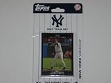 2007 Topps New York Yankees Limited Edition Baseball Cards Team Set (Set of 14 includes Derek Jeter, Bobby Abreu, Jason Giambi, Andy Pettitte, Chien-Ming Wang, Milky Cabrera, Hideki Matsui, Mike Mussina, Robinson Cano, Doug Mientkiwicz, Johnny Damon, Mariano Rivera, Jorge Posada, and Alex Rodriguez)