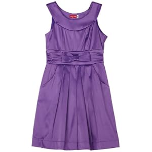 Ruby Rox Girls 7-16 Barrel Dress With Bow