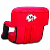 NFL Kansas City Chiefs Portable Ventura Reclining Seat, Red