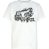FOX Checkered Past Boys T-Shirt - White