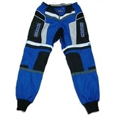 Crosshose Endurohose Downhillhose blau-wei� + Nierengurt