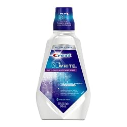 Crest 3D White Multi-Care Whitening Fresh Mint Rinse, 32-Fluid Ounce (Pack of 3) Packaging may Vary