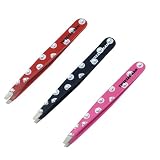 Tweezerman Polka Dot Swarovski Crystal Slant Tweezer