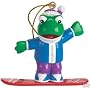 2008 Edition Webkinz Ornament - Major Air Snowboarding Frog 1