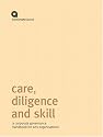 Care, Diligence and Skill: A Corporate Governance Handbook for Arts Organisations