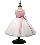 CHD 子供ドレス ベビードレス　結婚式　赤ちゃん　ワンピース　出産祝い　ノースリーブドレス　女の子　女児　ガールズドレス　ふわふわチュチュスカート　リボン飾り　子供フォーマル　可愛ベビー用　およばれ