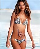 ALESSANDRA AMBROSIO 8x10 Photo Signed In-Person