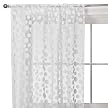 Xhilaration XL WHT FLOCK DOT WP 42x84