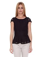 Naf Naf Blusa Florentine (Negro)