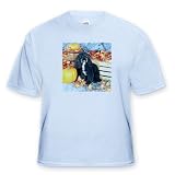 Toy Poodle Black - Light Blue Infant Lap-Shoulder Tee (6M)