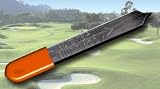 The Backspin Buddy Golf Club Iron & Wedge Cleaner, Sharpener, & Regrooving Tool - BLUE Endcaps