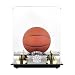 Golden Classic Mini Basketball Display Case with NBA Team Logo - New O
