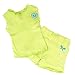 Baby : Precious Creations Green Tank Short Set with Heart Applique - Size 18 Months