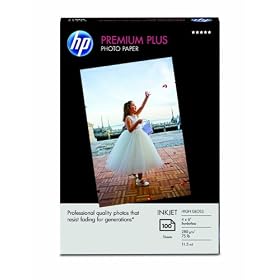 HP Premium Plus Photo Paper - Papier photo glac� - 101.6 x 152.4 mm - 280 g/m2 - 100 feuille(s)