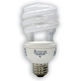 GE 15516 20-Watt Energy Smart Spiral T3 Light Bulb by General Electric