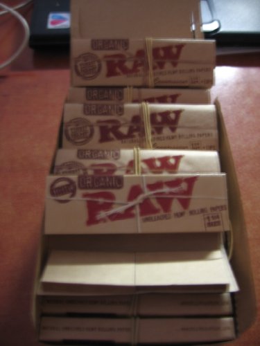 Newest 5 Raw 1.25 Organic Hemp Packs 32 Leaves Per Pack Include Filters Tips Natural Unrefined Hemp Rolling Paper