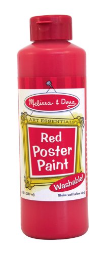Melissa & Doug Red Poster Paint (237 ml)