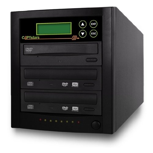 Copystars DVD duplicator 1 to 2 target DVDburner drive CD DVD copier