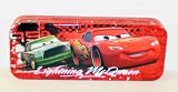 Disney Pixar Cars Lightning McQueen Red Tin Pencil Case