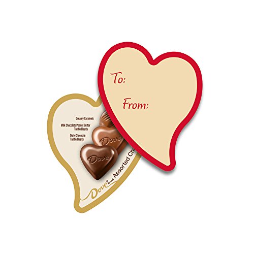 DOVE Assorted Chocolates 8.13Ounce Valentine Heart Tin Best