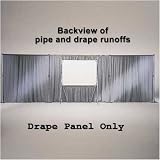 Drape Panels Size: 12' H x 13' W, Color: Classic Twill Light Blue