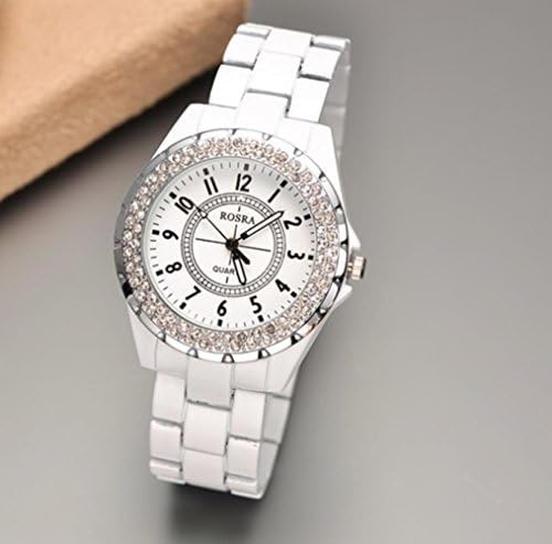 SunShine Day New 2015 Women Dress Watch Unisex Double Crystal Dial Watches Fashion Analog Casual Watches Luxury Stainless Steel Watches Men
