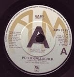 BABY 7" (45) UK A&M 1981 PRO B/W HOWEVER DARK THE NIGHT (AMS8125)