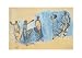 5 Studies of Cambodian Dancers - Auguste Rodin Art Print - Poster