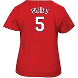 Albert Pujols St. Louis Cardinals Women's Name and Number Tee