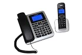 Produkt-Bild: DeTeWe BeeTel 860 Combo DECT-Telefon mit digitalem Anrufbeantworter mit max. 25 Minuten Aufzeichnungskapazit&auml;t inkl. ECO-Mode