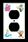 Alice in Wonderland Plug Outlet Wall Plate