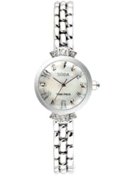 Ufingo-Silvery Waterproof Women/Lady/Girls Korean Fashion CuteWatch