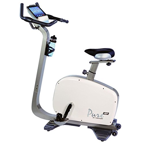 Tunturi Pure U 4.0 Upright Exercise Bike - Off-White