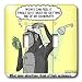 Rich Diesslins Funny Out to Lunch Cartoons - Gorilla Dandruff Shampoo Commercial Paro...