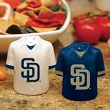Americans Sport's San Diego Padres Gameday Jersey Salt and Pepper Shakers