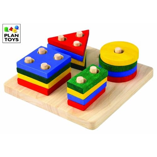 Plot Toy Geometric Sorting Board