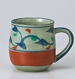 染錦唐草マグ　【マグカップ 美濃焼】